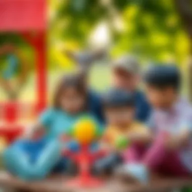 Parental Comfort While Children Play Parents enjoying while children play