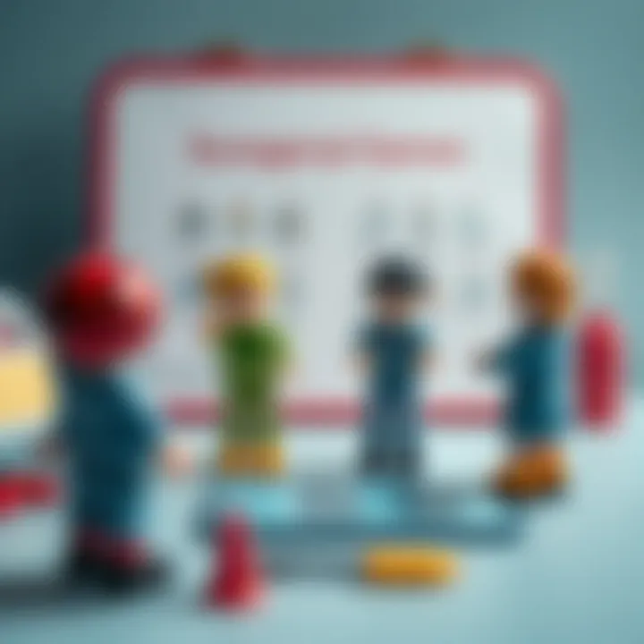 An informative graphic outlining criteria for selecting surgical games for children