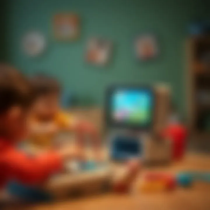 Interactive educational games for children