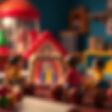 Educational toys fostering social skills