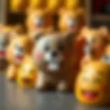 A variety of bear emojis showcasing expressions