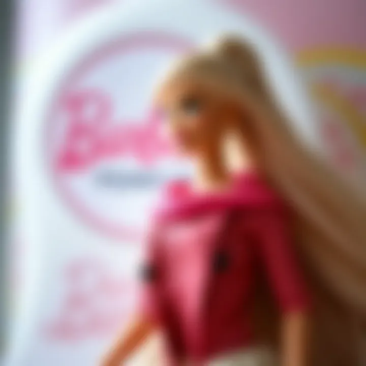 A stylish Barbie doll showcasing fashion and creativity.