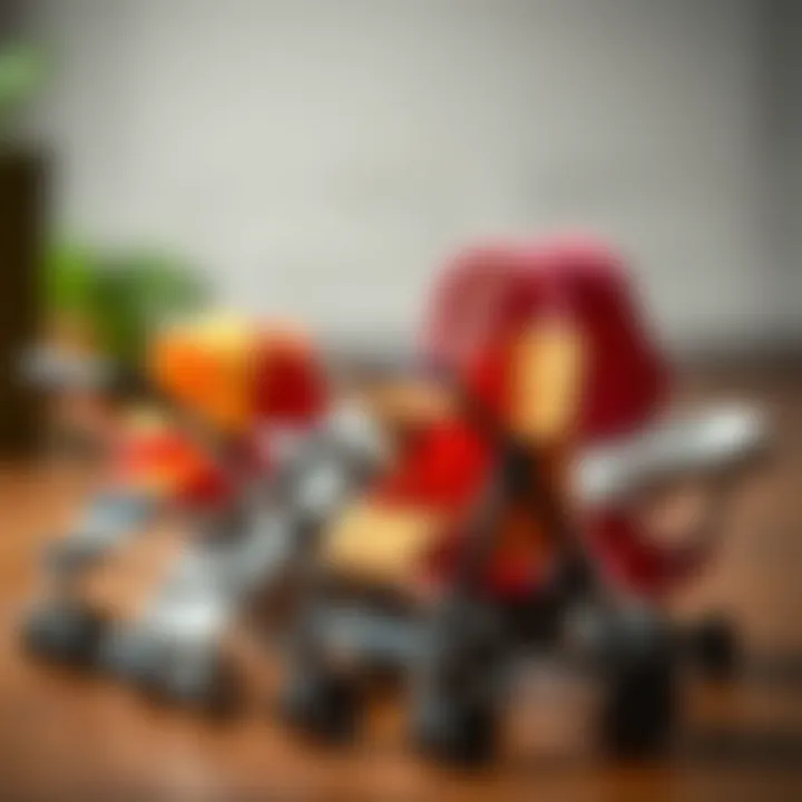 Diverse Stroller Brands Showcasing various stroller brands and models