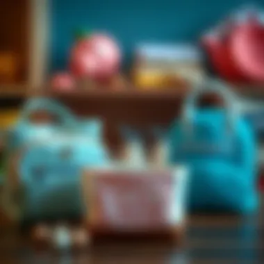 Different types of baby feeding bags