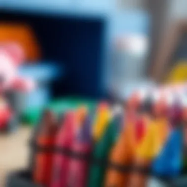 Safe and non-toxic materials for baby crayons