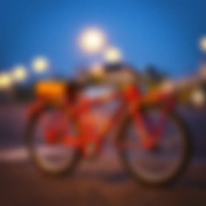 Infographic illustrating the safety standards for children's bicycles