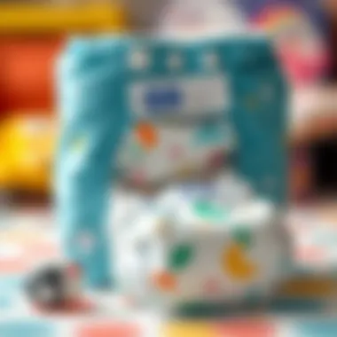 Infographic showcasing diaper brands' environmental impact