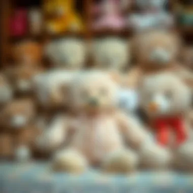 A collection of diverse large teddy bears, emphasizing selection criteria for parents.