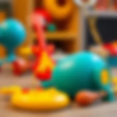 Interactive musical toys stimulating auditory senses