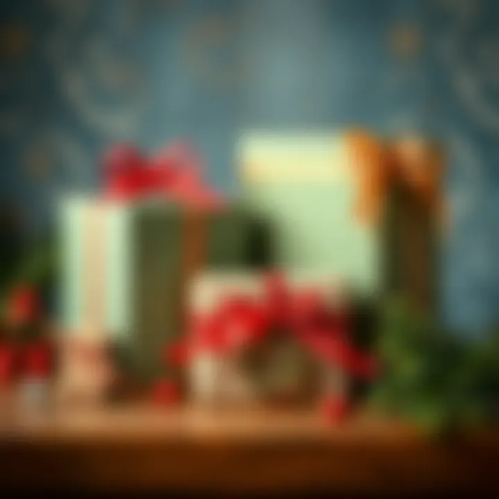 Materials selection for gift wrapping