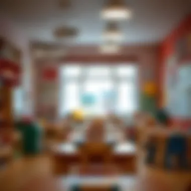 A vibrant classroom filled with educational tools