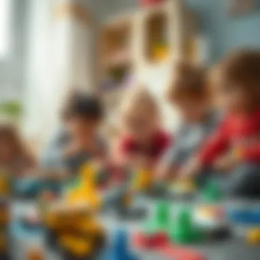 Children engaged in creative play with Revell toys