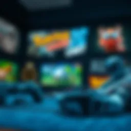 An engaging gameplay scene showcasing popular gaming titles.