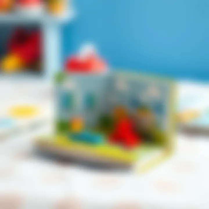 A colorful board book suitable for six-month-olds