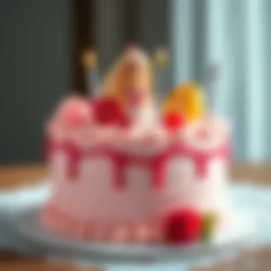 Creative Barbie cake decoration ideas with fun elements