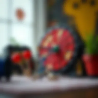 Creative dart games that enhance motor skills