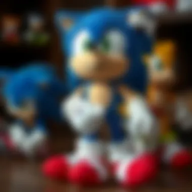 An overview of the design features of Sonic plush toys highlighting their appeal