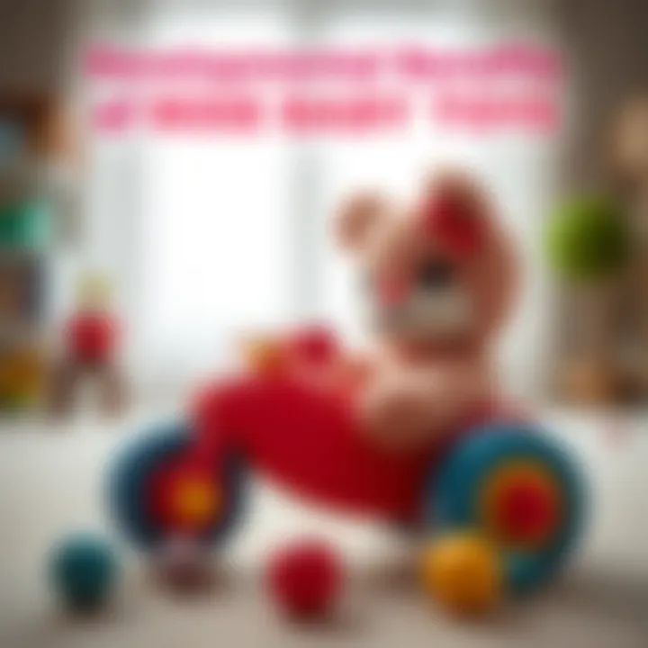 Developmental Benefits of Rose Baby Toys Infographic on the developmental benefits of rose baby toys