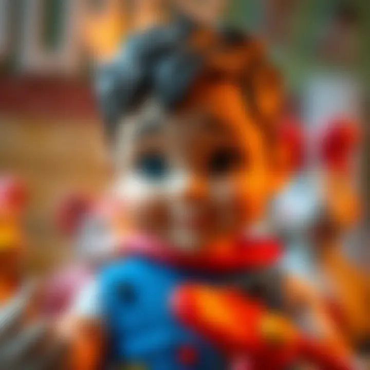 Impact on Child Development A creative representation of Disney characters' impact on child development