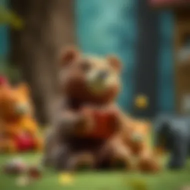 An educational moment from a bear-themed animated series