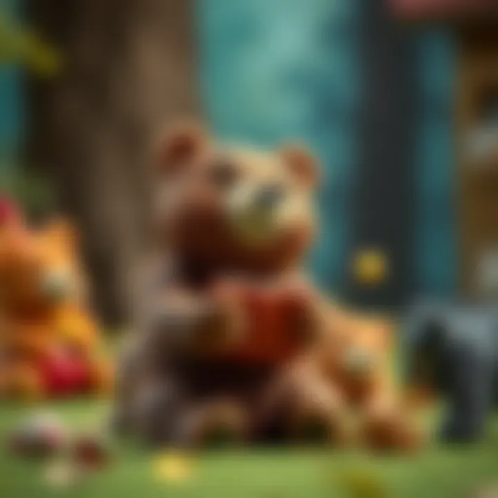 An educational moment from a bear-themed animated series