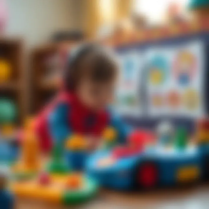 Interactive toys fostering cognitive development