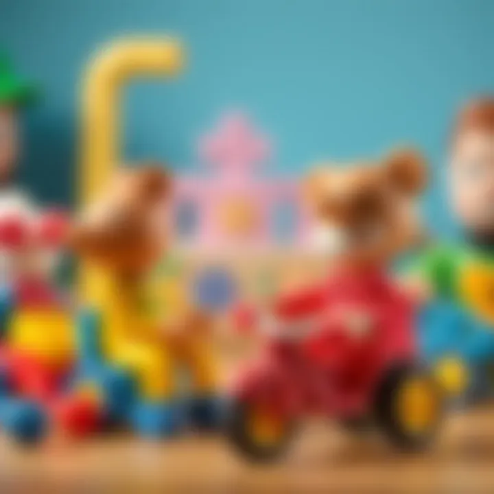 Educational toys promoting social skills