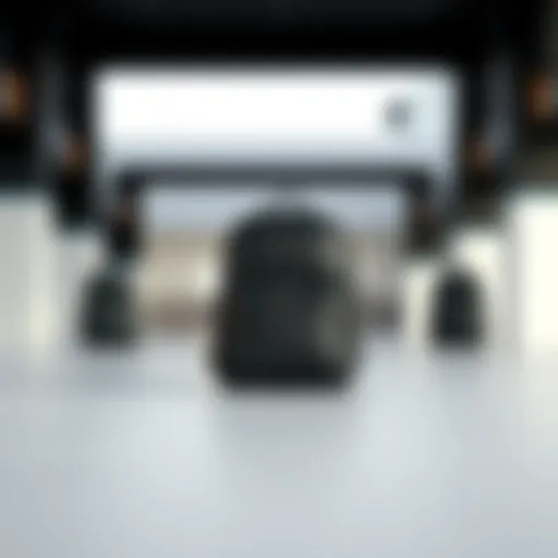 Elegant black school bag showcasing minimalist design