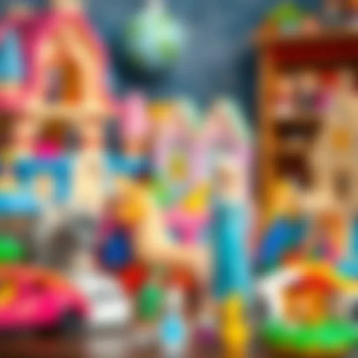 Educational Benefits of Elsa Toys A variety of educational Elsa toys displayed