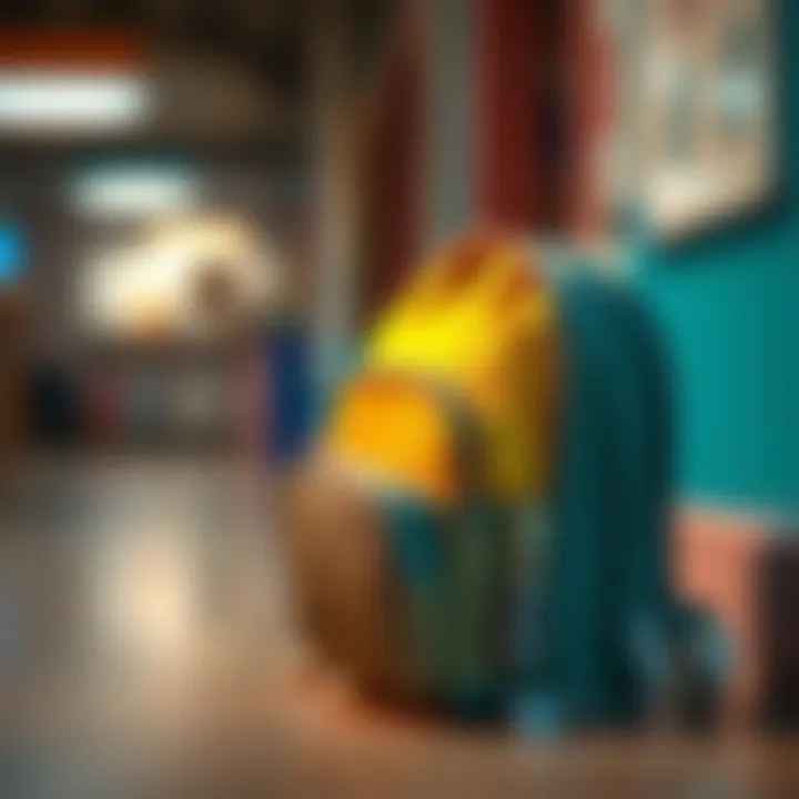 Ergonomic design of preschool backpacks