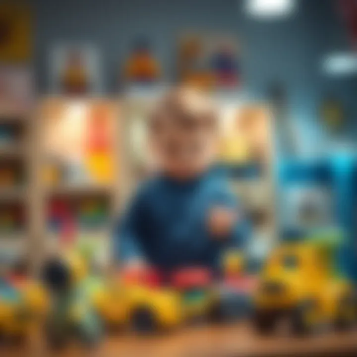 Parents selecting Erkol toys for their children