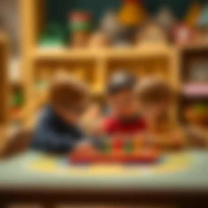 Children engaging in Yes-No game, enhancing linguistic skills.