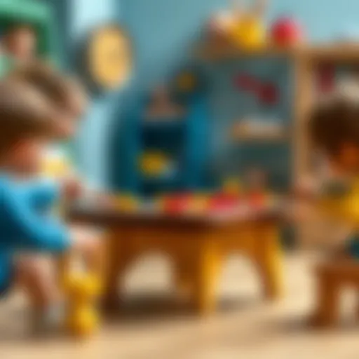 Creative playtime with a game table