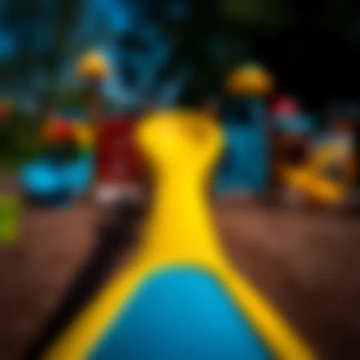 Detailed view of high-quality materials used in playgrounds