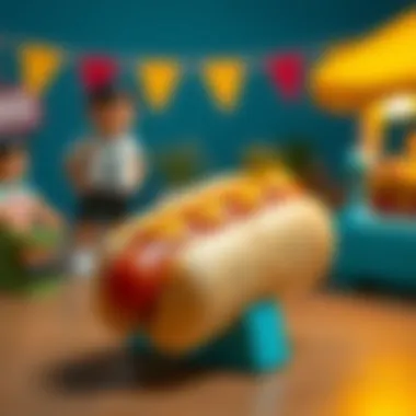 Role of educators in hot dog game