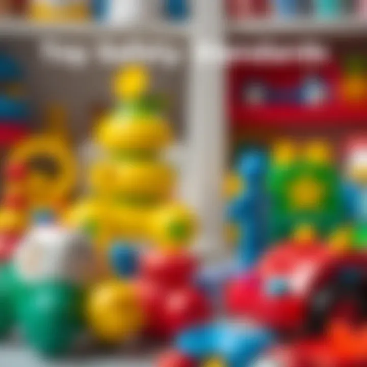 Understanding Toy Safety Standards Safety standards for children's toys displayed with symbols