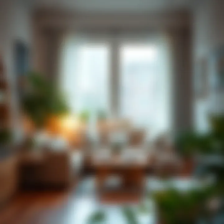 A cozy reading nook featuring IKEA furniture and decor