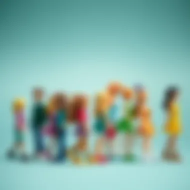 Illustration of Polly Pocket's evolution over the years