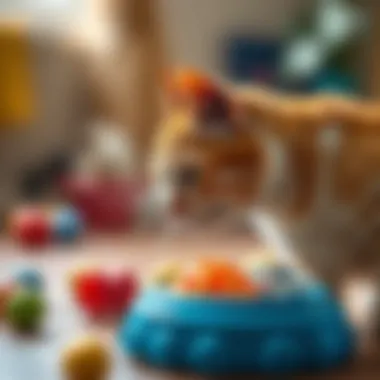 The Impact of Toys on Cat Behavior Cat engaging with interactive toy