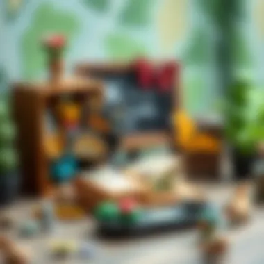 Educational Benefits of Kelebek Miniş An educational setting featuring butterfly miniatures