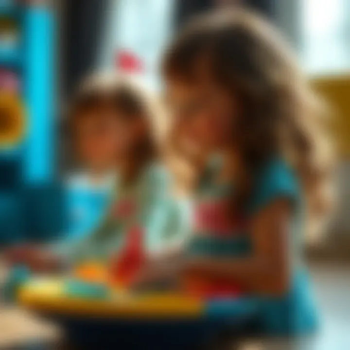 Dynamic play activity for girls