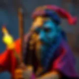 Adventure Spirit of Kral Şakir A vibrant illustration representing the adventurous spirit of Kral Şakir