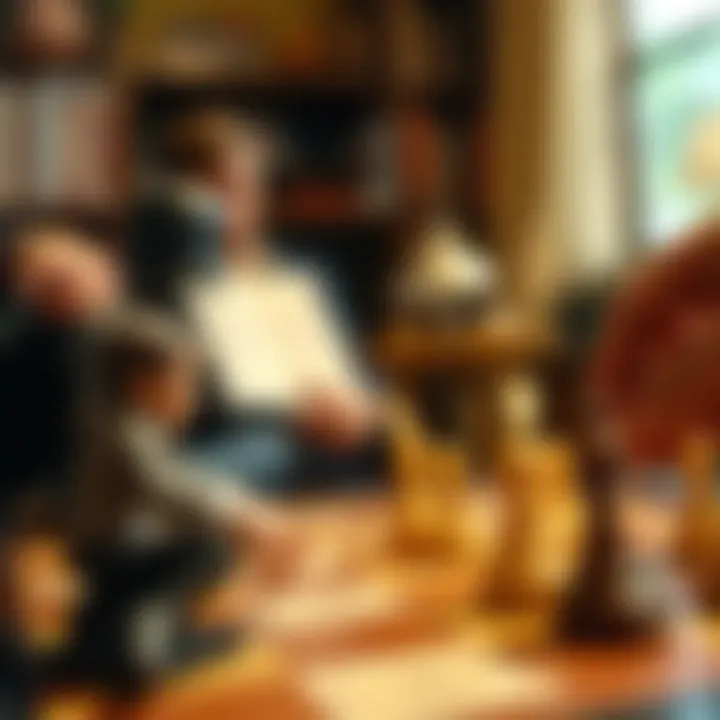 Rules of the game displayed