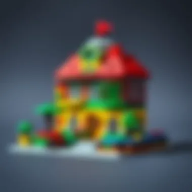 Lego 11023 set showcasing its colorful bricks and unique design