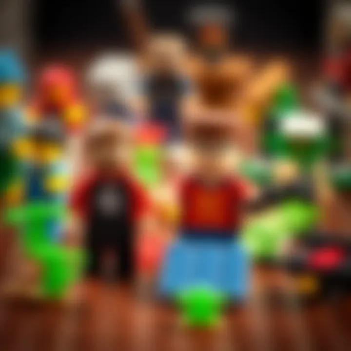 Exploring the Imagination with Lego Minecraft Creative Lego Minecraft Minifigures in Action