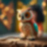 Interactive learning with Linkimals owl