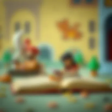 Educational themes presented through storytelling