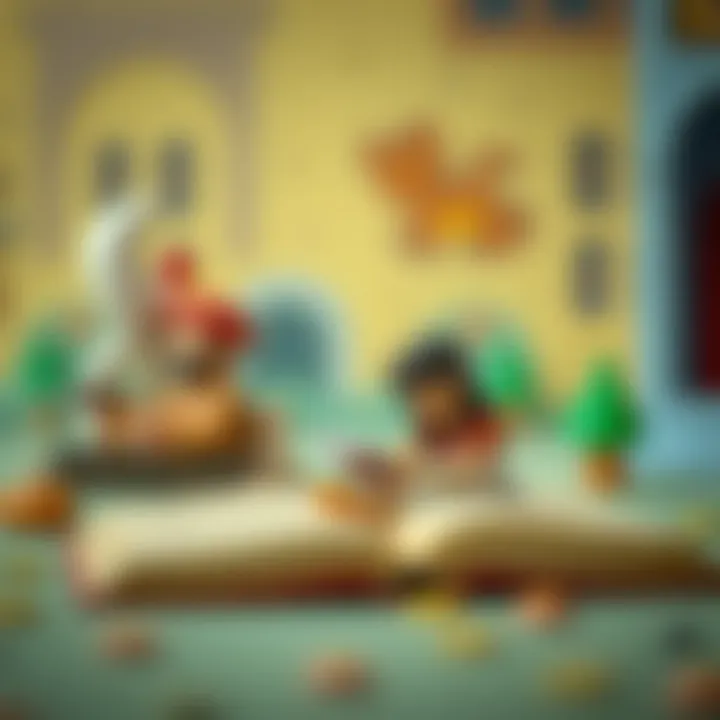 Educational themes presented through storytelling