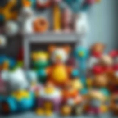 Diverse Range of Musical Toys for Babies Variety of musical toys displayed