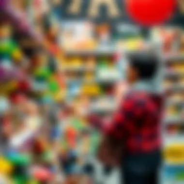 Informed Choices for Parents in the Disney Toy World Parents selecting Disney toys, emphasizing informed choices